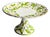 1960s Mottahedeh Ceramic Daisy Pedestal Cake Stand For Sale