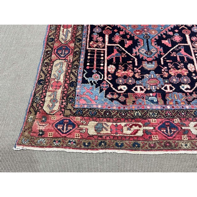 Handmade Iranian Wool Rug For Sale - Image 12 of 14