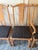 Chinoiserie Set of 6 Baker Furniture Chinese Yoke-Back Chairs- 2 Armchairs + 4 Side Chairs, Scrubbed White/ Distressed Finish, 1984 For Sale - Image 3 of 7