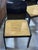 Wood Briarwood Dining Table and Chairs by Pierluigi Molinari for Pozzi, 1970s, Set of 5 For Sale - Image 7 of 8