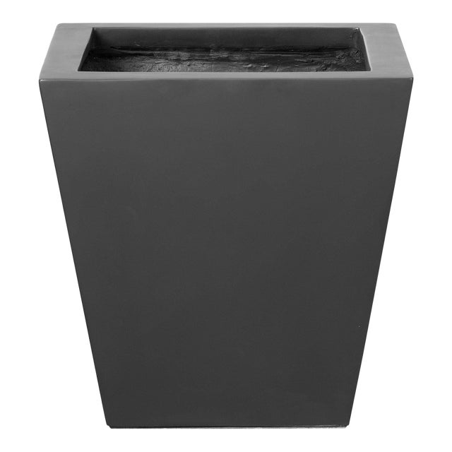 Four Hands Koto Planter - Black Concrete, Small For Sale