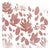 Sample - Schumacher Schumacher X Marian McEvoy Polka Dot Jungle Wallcovering In Raspberry For Sale