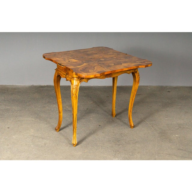 Wood Biedermeier Style Console Table For Sale - Image 7 of 17