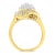 Add this incredibly unique diamond ring to your jewelry collection. Created with the finest 10k yellow gold, this piece is...