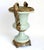 Metal Vase Celadon Green Crackle & Ormolu - Extra Large For Sale - Image 7 of 12
