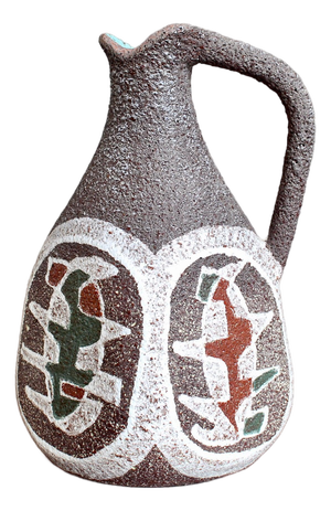 Vintage French Ceramic Pitcher by Accolay, 1960s