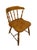 HIGH END VINTAGE Solid Hard Rock Maple Colonial Early American Pub Style Side Chair Cannot identify brand, but comparable...