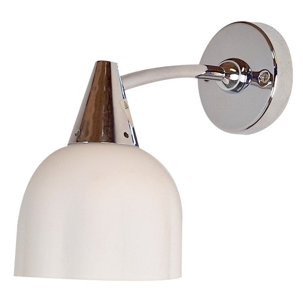 Vintage Circe Wall Lamp in Glass and Metal from Antonangeli Illuminazioni, 1980s For Sale