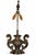 Vintage 47” Monumental Ralph Lauren Style Urn Table Lamp – Carved Compo & Wood Base For Sale - Image 10 of 13