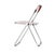 Acrylic Glass Pink and Chrome Plia Chairs by Piretti for Castelli, Italy, 1970s, Set of 4 For Sale - Image 14 of 18