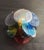 Metal 1970s Pair of Vistosi Sconces 10 Multicolored Murano Glasses For Sale - Image 7 of 10