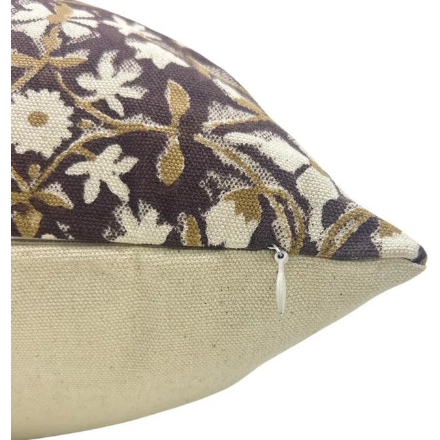 Inspired by the goddess of wealth and prosperity, the Mahalaxmi cushion cover showcases a graceful hand block printed...