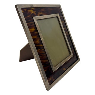 Vintage Italian Photo Frame by Gabriella Crespi, 1970s For Sale