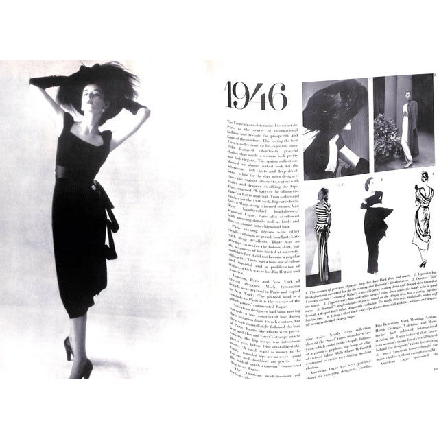 Paper "Vogue History of 20th Century Fashion" Book 1988 Mulvagh, Jane For Sale - Image 7 of 12