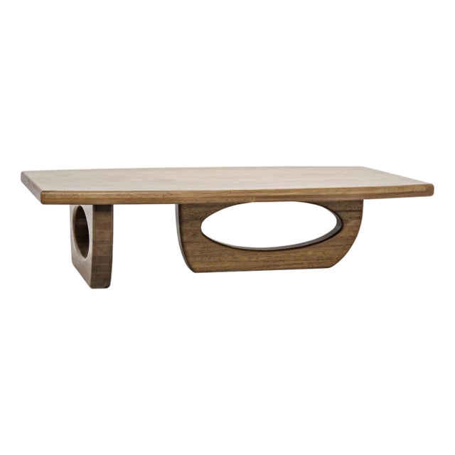 NOIR Douglas Coffee Table, Dark Walnut For Sale
