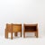 Brutalist Oak Bedside Tables by De Puydt, 1970s, Set of 2 For Sale - Image 4 of 13
