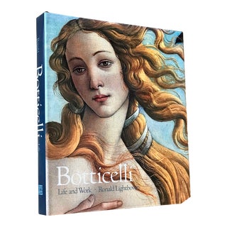 1980s “Sandro Botticelli Life and Work” Hardcover Book For Sale