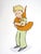 Antoine de Saint-Exupéry (1900-1944) The Little Prince Cuddles the Fox Color photolithograph after the artist's work On...