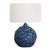 Ceramic Regina Andrew Lucia Ceramic Table Lamp in Blue For Sale - Image 7 of 7