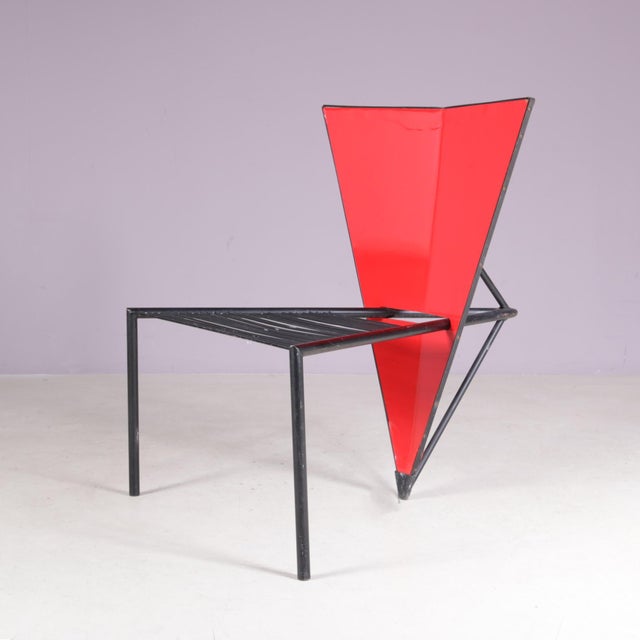 Vintage Dutch Side Chair, 1980s For Sale - Image 18 of 18