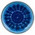 1960s Stoneware Dish in Blue and Navy Blue Tones by Inger Persson for Rörstrand Ateljé, 1960s For Sale - Image 5 of 5