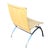 1990s 1990s Postmodern Italian Leather “Waist” Side Chrome Tublar Lounge Chair For Sale - Image 5 of 7