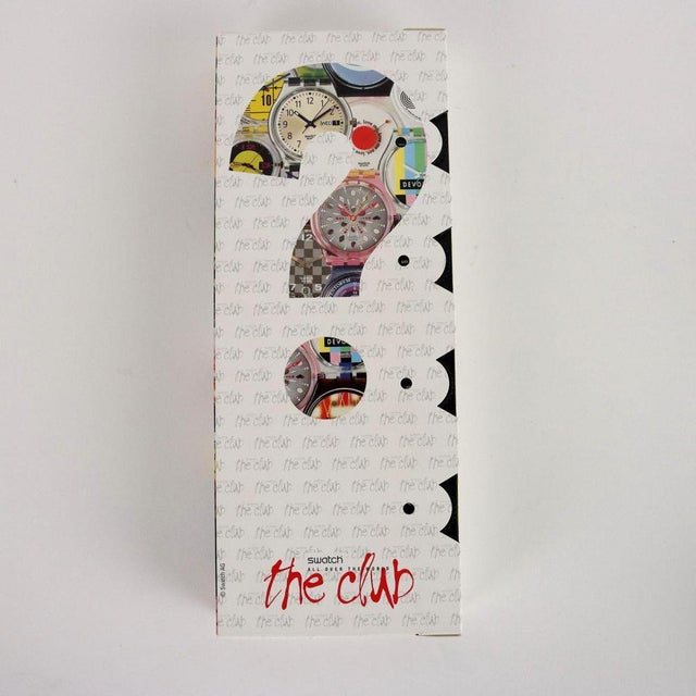 Vintage The Club Wristory Surprise Watch from Swatch, Switzerland For Sale - Image 3 of 9