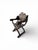 Brown 19th Century Renaissance Revival Carved Curule X-Frame Armchairs (Pair) For Sale - Image 8 of 8
