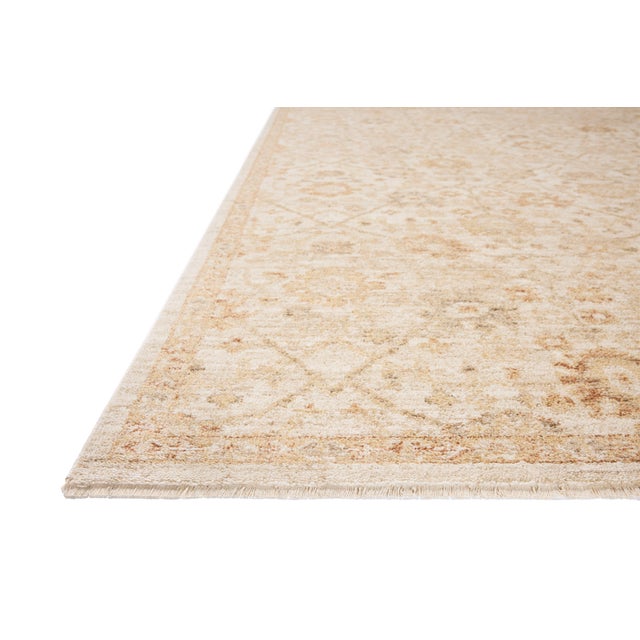 Traditional Chris Loves Julia x Loloi Palma Natural / Spice 9'-6" x 13'-1" Area Rug For Sale - Image 3 of 7