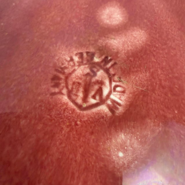 1950s Vintage Villeroy & Boch Majolica Plate For Sale - Image 5 of 7