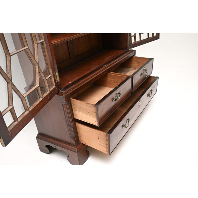 Antique Georgian Bookcase, 1800s For Sale - Image 11 of 12