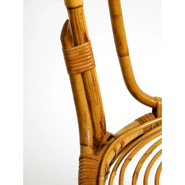 Italian Bamboo Chairs, 1960s, Set of 2 For Sale - Image 12 of 18