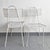 Vintage White Lacquered Metal Chairs by Mathieu Mategot, 1950s, Set of 2 For Sale - Image 15 of 16