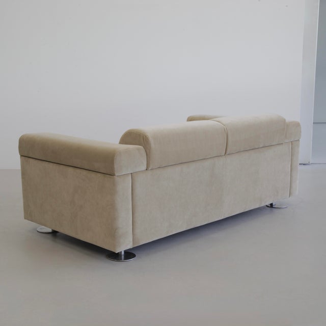 D120 Two-Seat Sofa by Valeria Borsani and Alfredo Bonetti for Tecno, 1966 For Sale - Image 3 of 8