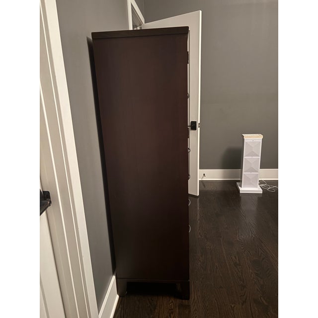 Ethan Allen Ethan Allen Horizons Cherry Media Armoire / Storage Cabin For Sale - Image 4 of 5