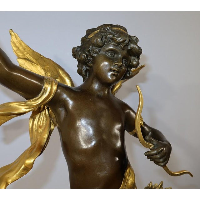 Charles B, Cupid, 1800s, Bronze For Sale - Image 6 of 18
