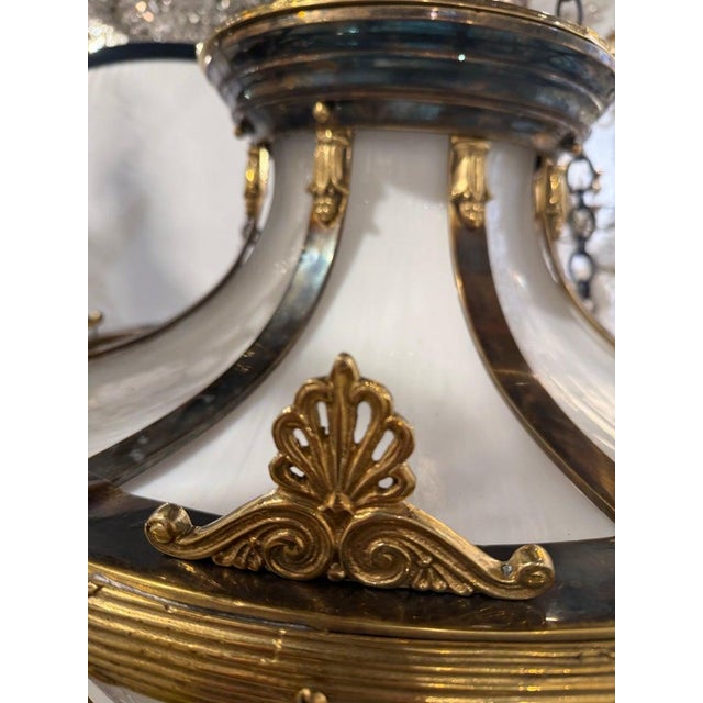 Edward F. Caldwell & Co. 1900 Caldwell Bronze Light Fixture For Sale - Image 4 of 8