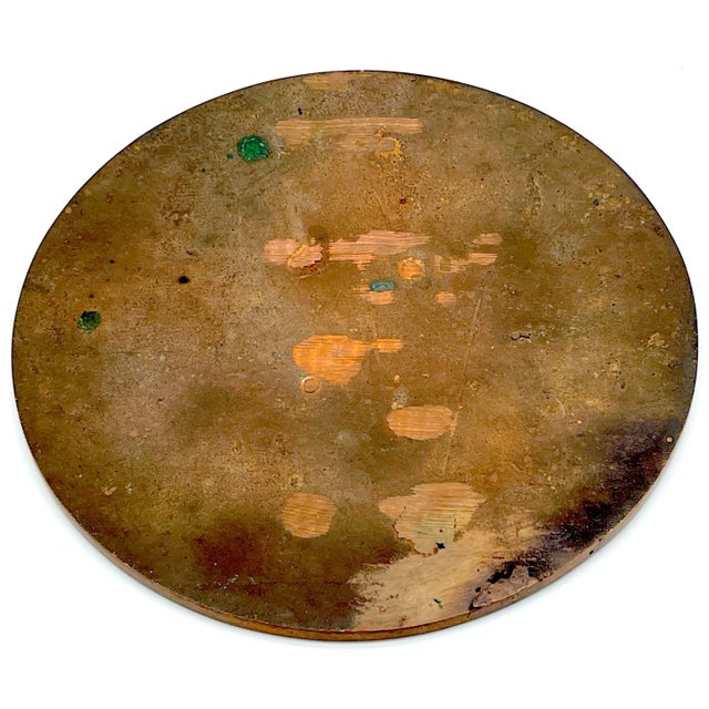 Maquette/Sculpture of Victor David Brenner's 1933 D Lincoln Penny Front/ Obverse For Sale - Image 12 of 12