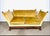 Gold Antique Knole-Style Sofa, Hand-Carved Walnut, Silk Velvet, C. 1900 For Sale - Image 8 of 9