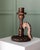 Brutalistic Candleholder in Wood, Italy, 1940s For Sale - Image 3 of 11
