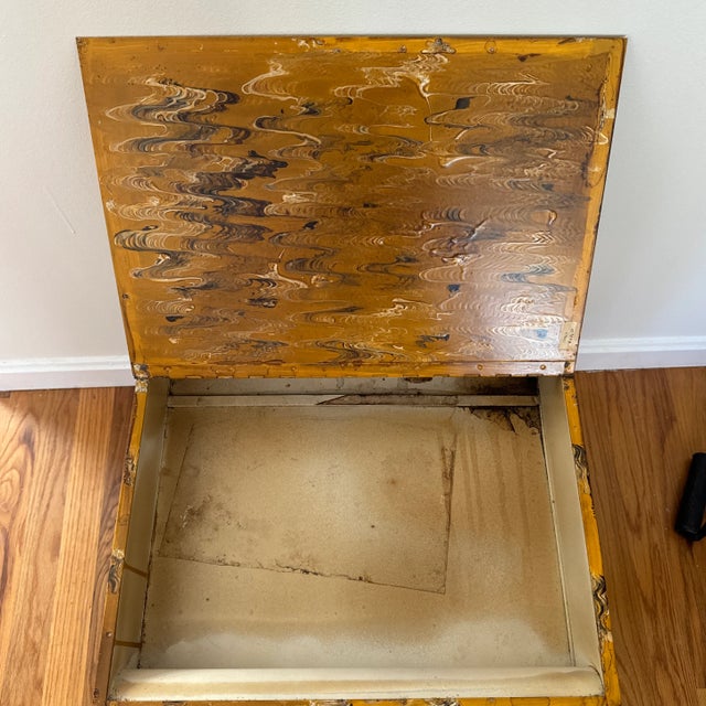 Midcentury Italian Tole Book Stack Table For Sale - Image 12 of 12