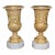 Pair of French Gilt Bronze Vases For Sale