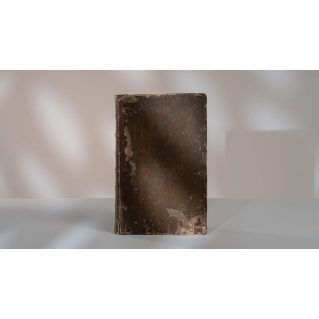 Early 20th Century France Chocolate Wood Book For Sale - Image 4 of 15