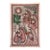 Hand-Painted Madhubani Folk Art by Mamta Devi, National Award Winner 2016, Traditional Indian Village Life For Sale