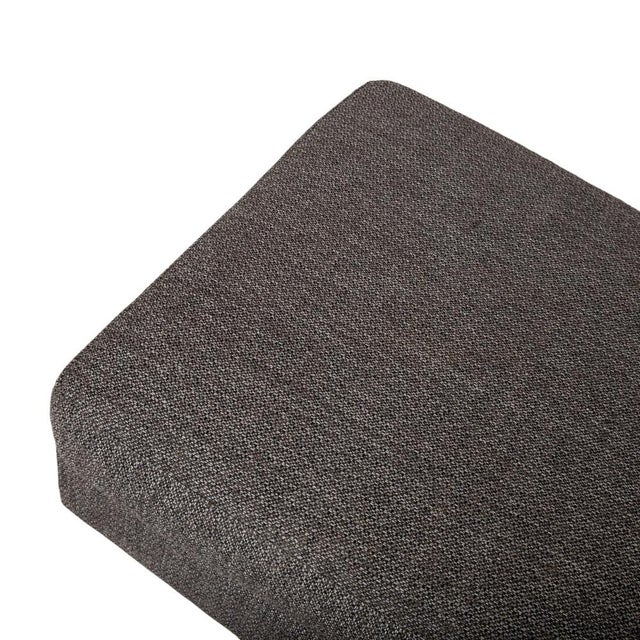 Cenova Set Fabric Corner Sofa and Ottoman in Grey by BoConcept, Set of 2 For Sale - Image 13 of 18