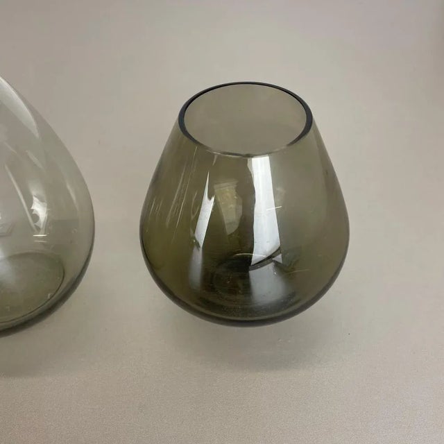 Turmalin Vases Attributed to Wilhelm Wagenfeld for WMF, Germany, 1960s, Set of 3 For Sale - Image 12 of 17