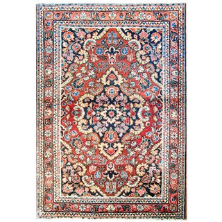 Early 20th Century Vintage Bibikibad Rug For Sale