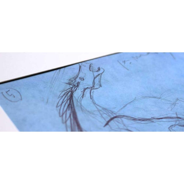 Abstract Pablo Picasso Lithograph Guernica Horse Study Ltd Ed, Framed Print For Sale - Image 3 of 5