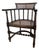Edwardian Barley Twist Armchair With Cane, English, Early 20th Century For Sale