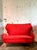 Late 20th Century Vintage Boho Italian Wingback Settee After Ico Parisi For Sale - Image 5 of 10
